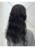 ロングパーマ