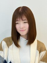 ラ ミューズ ヘアー(La mju：z hair)&nbsp;メテオカラー×オレンジブラウン