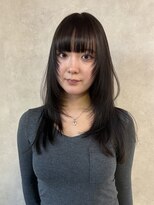 ミュー バイ ケンジ 中央林間(miu by KENJE) ワンホンレイヤー/ミルクティーブロンド/ダークブルー/中央林間