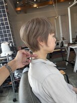 サボ 草薙店(SABO) ショート/ベージュ/ハイトーン/前髪/草薙/大輝