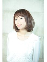 バックステージサカエ(BACK STAGE SAKAE) 王道セミボブスタイル by BACKSTAGE