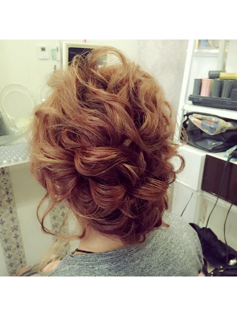 [Riccoリッコ]結婚式＆二次会ウエーブヘアアレンジ