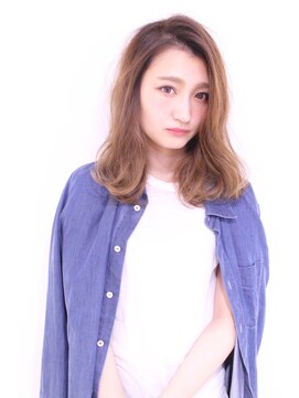 レンク(LENC) Coast.Aライン×小顔ミディアム×ナチュラルグラデーション