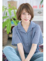 ミック 日暮里店(miq) 外ハネカールがラブかわいい♪愛されエアリーボブ