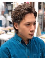 ベローチェ 伸ばしかけでもOK!遊び心のウルフパーマ♪