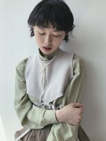 ドットプラス リム(Dot+LIM) （stylist曽我）ニュアンスパーマのマッシュボブ