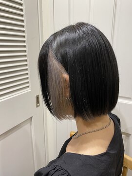 エイト新宿店(EIGHT shinjuku) ボブ×インナーホワイト