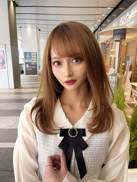 ロンドカスティーヨ 四日市(Lond castillo) 【ロンドカスティーヨ】佐次田大人可愛いペールベージュレイヤー