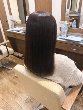 エクリ 麻布十番(equri) くすみオレンジブラウンカラー