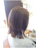 切りっぱなしボブ