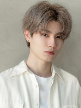 イルハバナ 渋谷(ill HAVANA) メンズハイトーン/無造作セット/センターパート