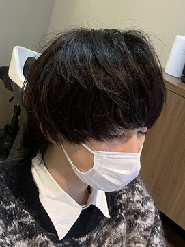 グランデ(grande) マッシュウルフ/メンズウルフ/ツーブロック/韓国風