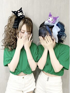 ヘアーメイクサロンアール(hair make salon R) サイドチラシヘア