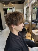 王道ウルフ　無造作ウルフ　マッシュウルフ