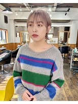 ヘアメイクエイト 丸山店(hair make No.8)&nbsp;◆担当：岩切祐樹◆ラベンダーベージュ×前髪ローライト