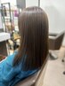 Re：fineトリートメント＋ケアカラー＋カット『潤いUP/最高峰のヘアケア』