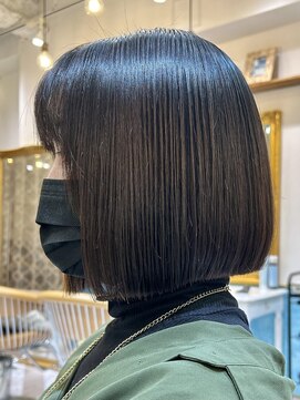 ロンドアベニール 北千住(Lond avenir) ぱつっとボブ☆美髪ボブ/美髪縮毛矯正[北千住]