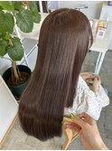 ブリーチなしWカラー 柔らかbrown♪