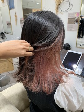 ブティック(boutique) インナー薄ピンクカラー