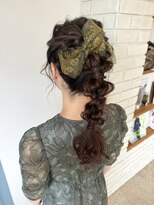 ステラヴィ(stellavie)&nbsp;ネジポニ編み下ろし