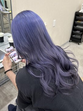 メル ヨコハマ(MeL) ブルーラベンダー/ブリーチカラー