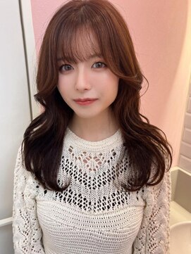 ミミヘアーガーデン(mimi hair garden) チョコレートブラウン/くびれロング/レイヤーロング