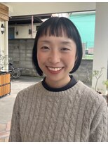 リリー(Lily)&nbsp;《Lily*渡邊》ぱつんと＊＊重軽ミニボブ