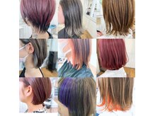コクア ヘアーデザイン(kokua hair design)の雰囲気（1人1人に合ったお好みのデザインカラーで毎日に少しアクセント♪）