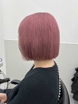 ゴウトゥデイシェアサロン 町田店(GO TODAY SHAiRE SALON) ピンクボブ【町田】
