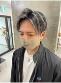 波巻きツイストスパイラルパーマ/フェザーパーマ/眉毛/メンズ