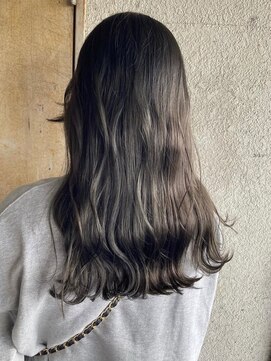 ガーデンヨコハマ(GARDEN YOKOHAMA) オリーブグレージュニュアンスフェミニンロング透明感カラー寒色