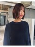 【人気No.3】〈艶度☆〉小顔カット+YOKEカラー+髪質改善Tr ￥16300 → 