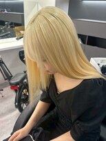 ベレーザ 渋谷神南(Beleza)&nbsp;15311ホワイトアッシュ抜きっぱなしブリーチホワイトブロンド