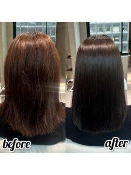 ルミス 銀座(Lumis) ストレートスタイル/艶髪/髪質改善/縮毛矯正/20代30代40代50代