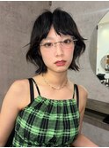 薬院　フレンチボブ　ボブパーマ