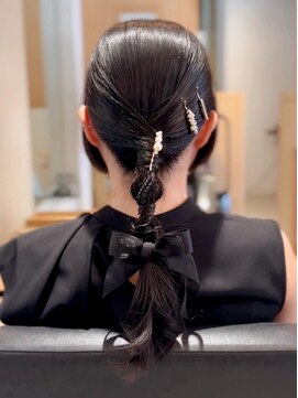 フォーエス(4S) タイト編み下ろし(サイド姫カット)