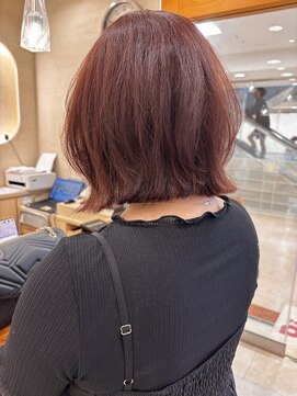 モリオ フロム ロンドン サッポロファクトリー店(morio FROM LONDON) morio札幌 ブリーチなしのピンクベージュカラー!!