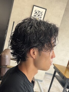 フレイム(FLAME) 波巻きパーマツイストスパイラルパーマメンズ東区新潟駅