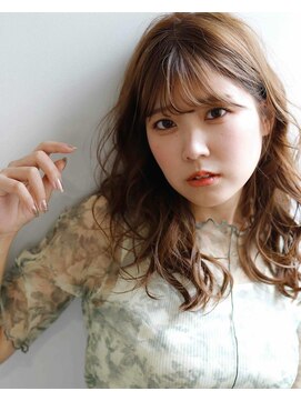 ロッソ ヘアアンドスパ 六町店(Rosso Hair&SPA) コテ巻きお出かけスタイル