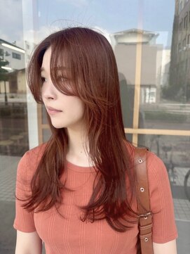 イン(in.) レイヤー/暖色/大人ヘア