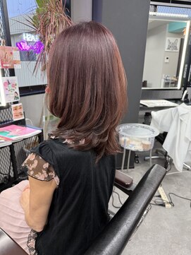 ヘアーラボ 樟葉(Hair Labo) ピンクベージュ