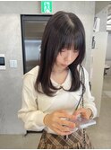ゆるめのワンカールでかわいいスタイル