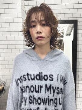 レガーレ(Legare) シースルーバングのウルフパーマ/レイヤー/ボブウルフ