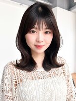 アイティーバイアルバム 北千住店(IT by ALBUM)&nbsp;くびれミディ小顔顔周りレイヤー韓国ヘア_F0976