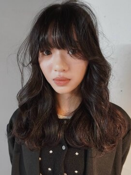 コードプラスリム(CODE+LIM) ミディアム/韓国風ヘア/ハッシュカット/シースルーバング