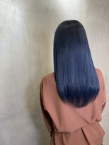 アンダーバーホワイトモデ 河内長野(_WHITE mode) ☆個性派カラー デニムブルーカラーケアブリーチ