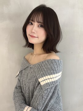 ロンド ジュルード 名古屋(Lond jeloud) 学割U24 韓国風 ウルフ フェイスレイヤー 顔周り 前髪