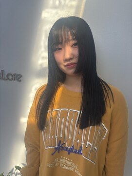 フォークロア 本店(Folk Lore) 王道黒髪ひめロング