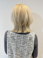 ノブレス ノアール(NOBLESSE NOIR)&nbsp;くびれボブ/ミディアムボブ/くびれミディ/抜きっぱ/ハイトーン