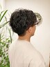 【メンズ限定】カット+ツイストスパイラルパーマ+眉カット